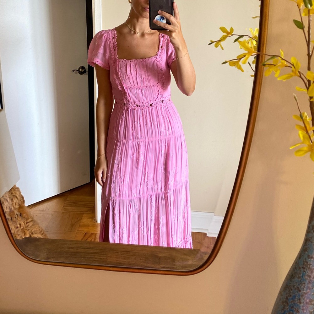Pink dress